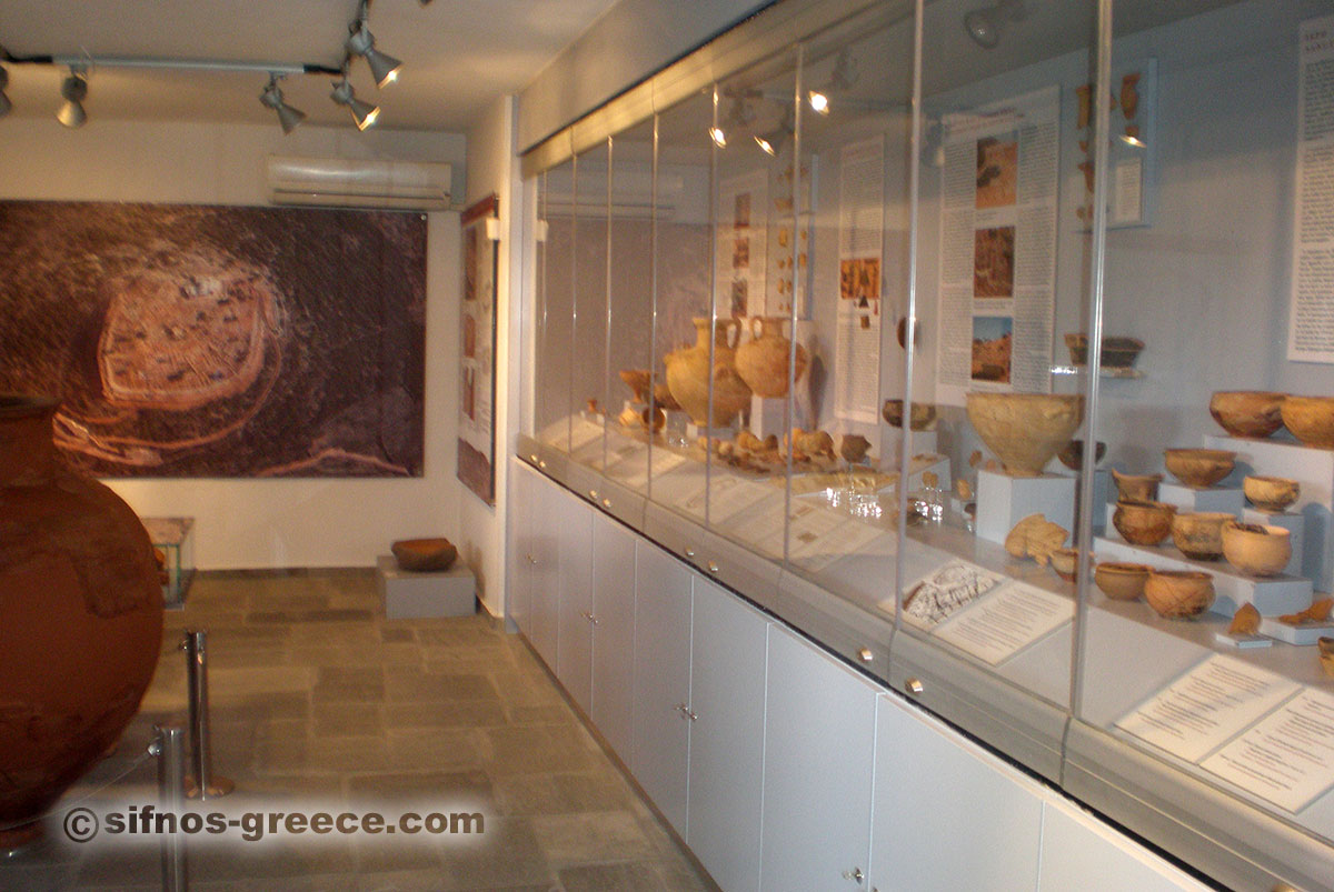 Det arkeologiska museet i Agios Andreas