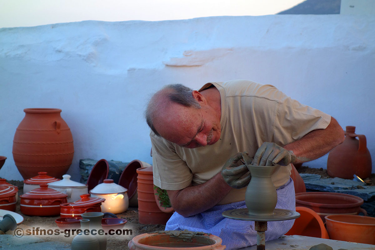 Art of keramik i Sifnos